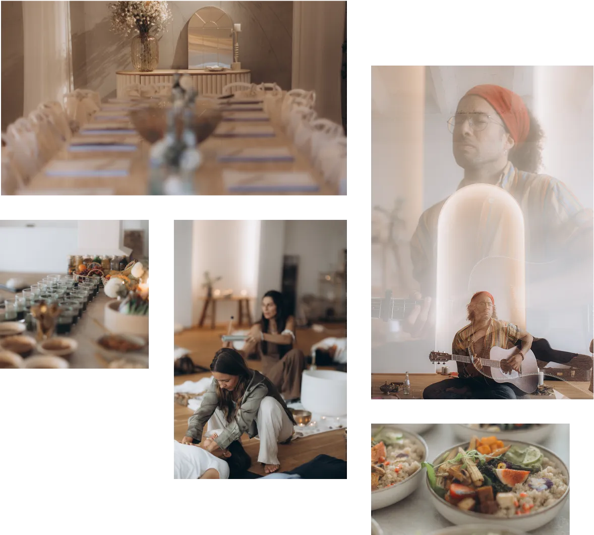 Collage vom beYOUtiful oneDAY Retreat