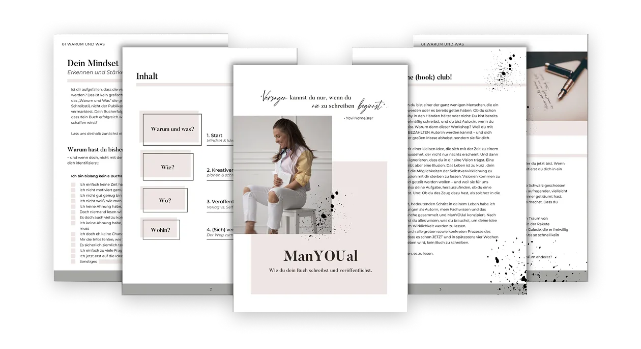 ManYOUal Online-Kurs - Buchschreibkurs Inhalte und Module